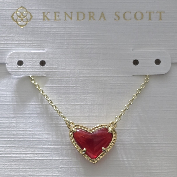 Kendra Scott Ari Heart Pendant Necklace - Picture 1 of 4